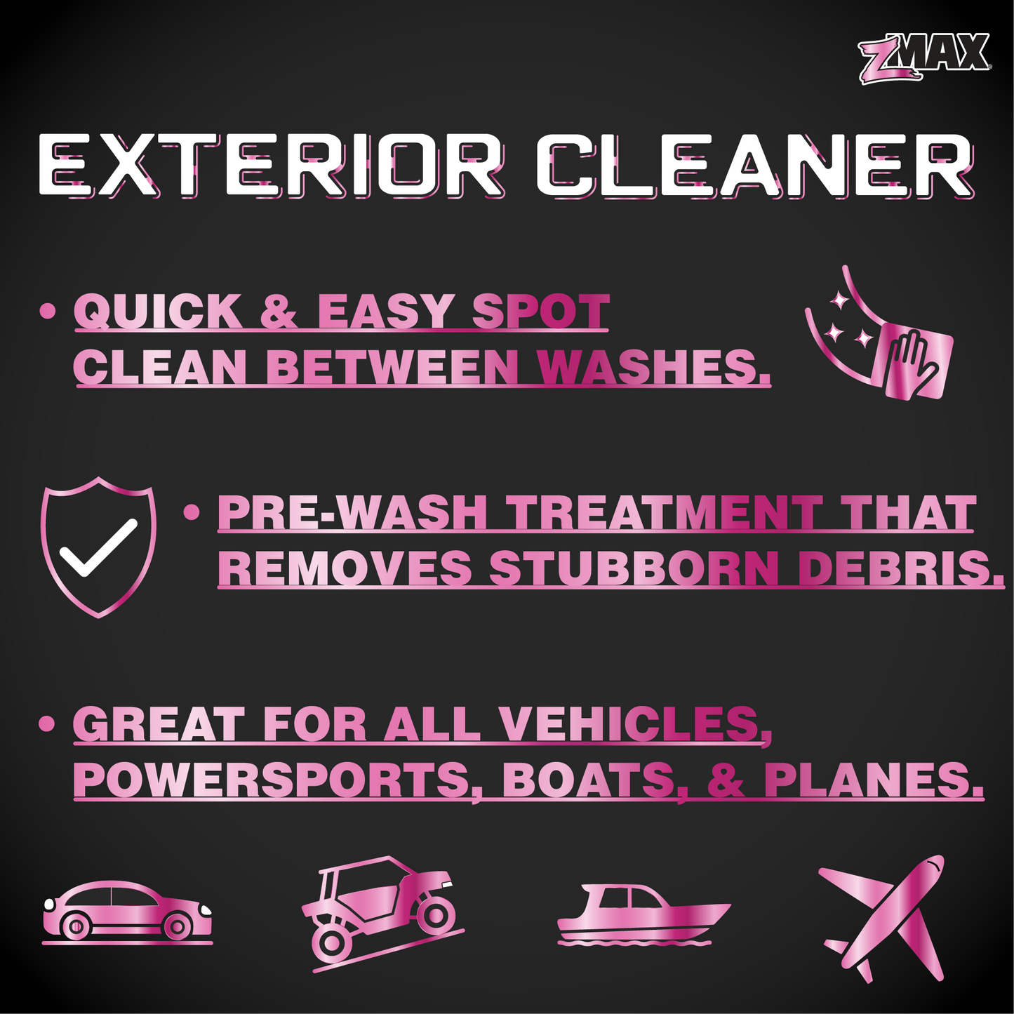 zMAX Exterior Cleaner