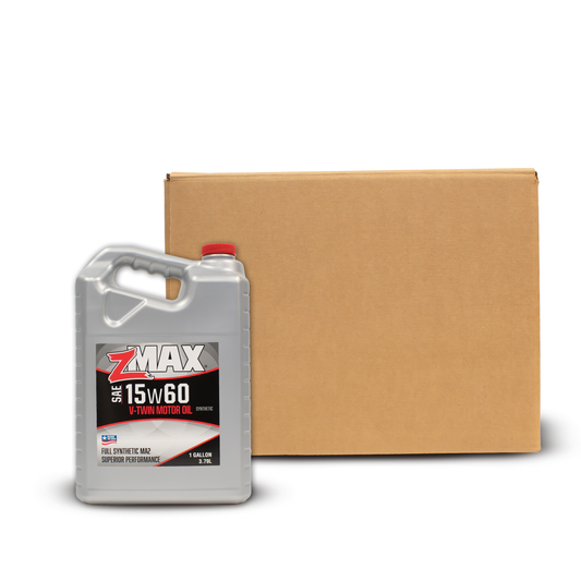 zMAX 15w60 V-Twin Oil SYN (1G) - Case of 4