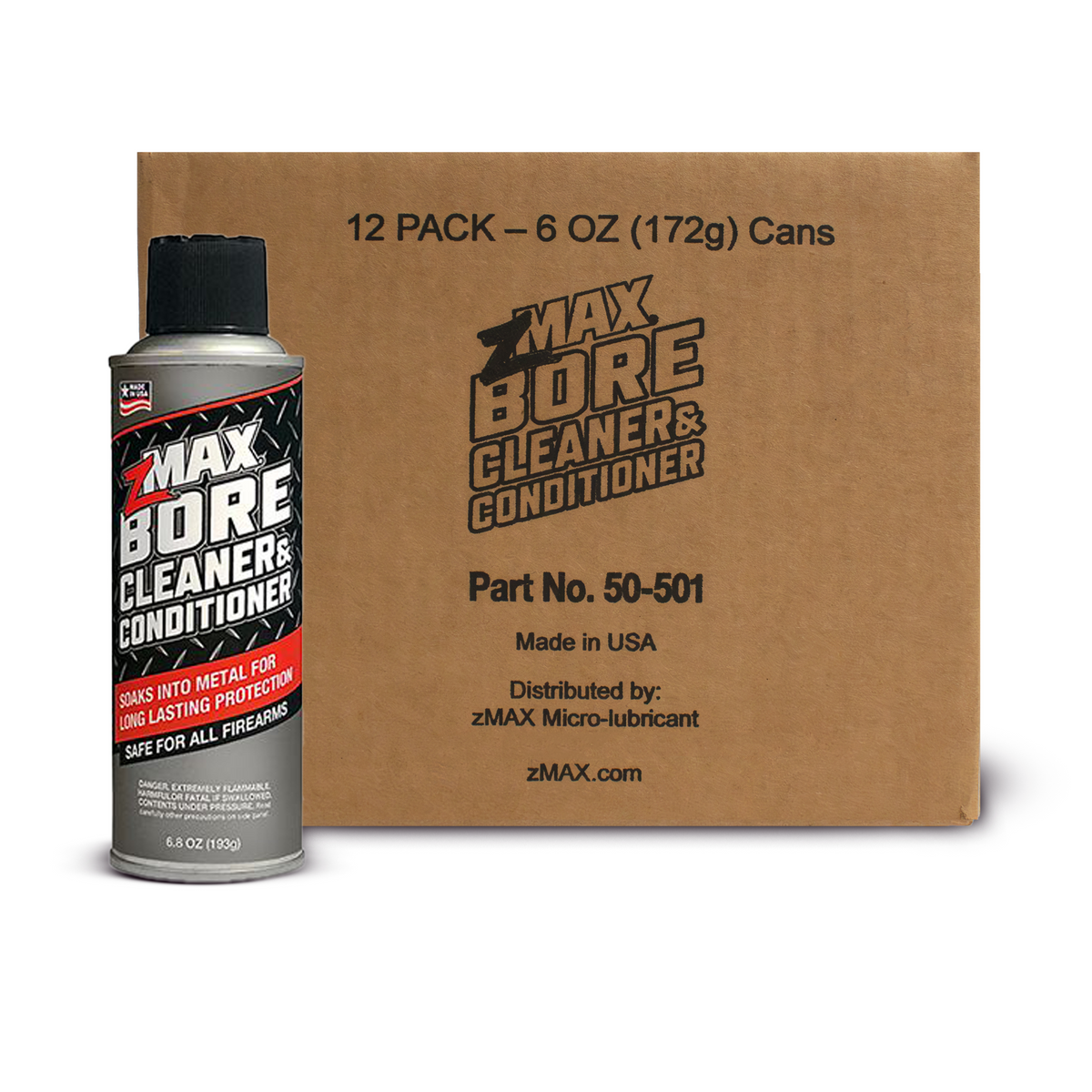 zMAX Bore Cleaner and Conditioner Spray - Case of 12