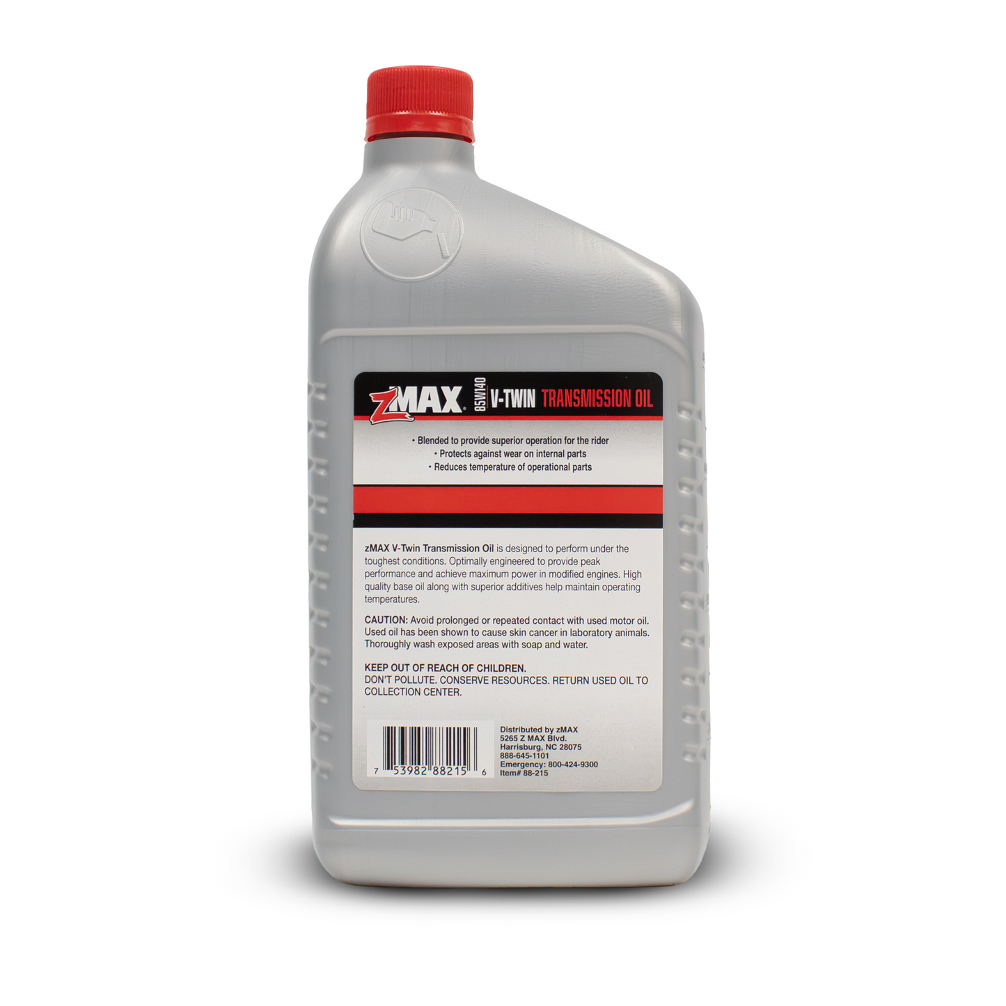zMAX V-TWIN Trans. Oil 85w140 (32oz)