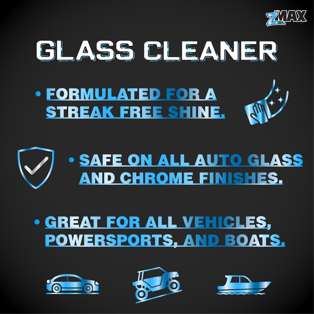 zMAX Glass Cleaner