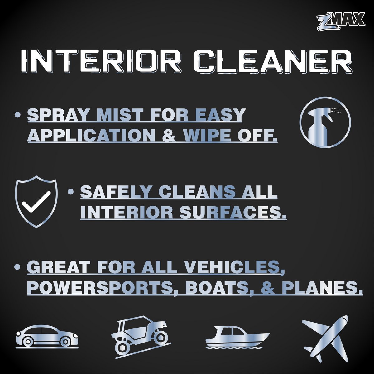 zMAX Interior Cleaner